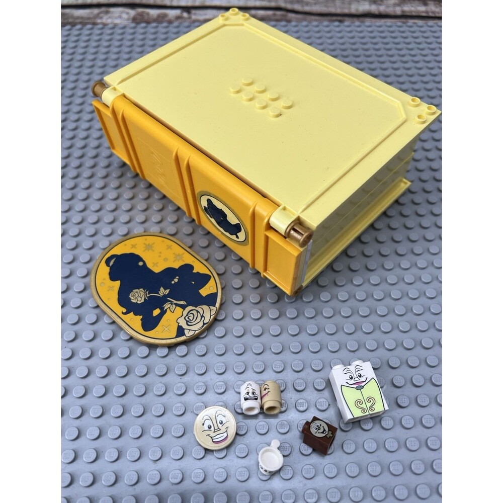LEGO Disney Princess 43177 Belle’s Storybook Adventure Book With Some Pieces